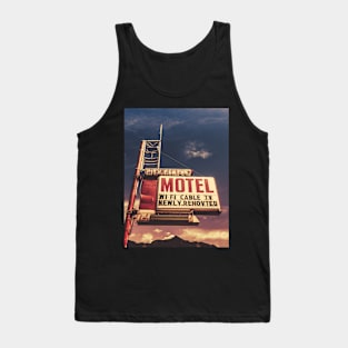 Retro Vintage Motel Sign Tank Top